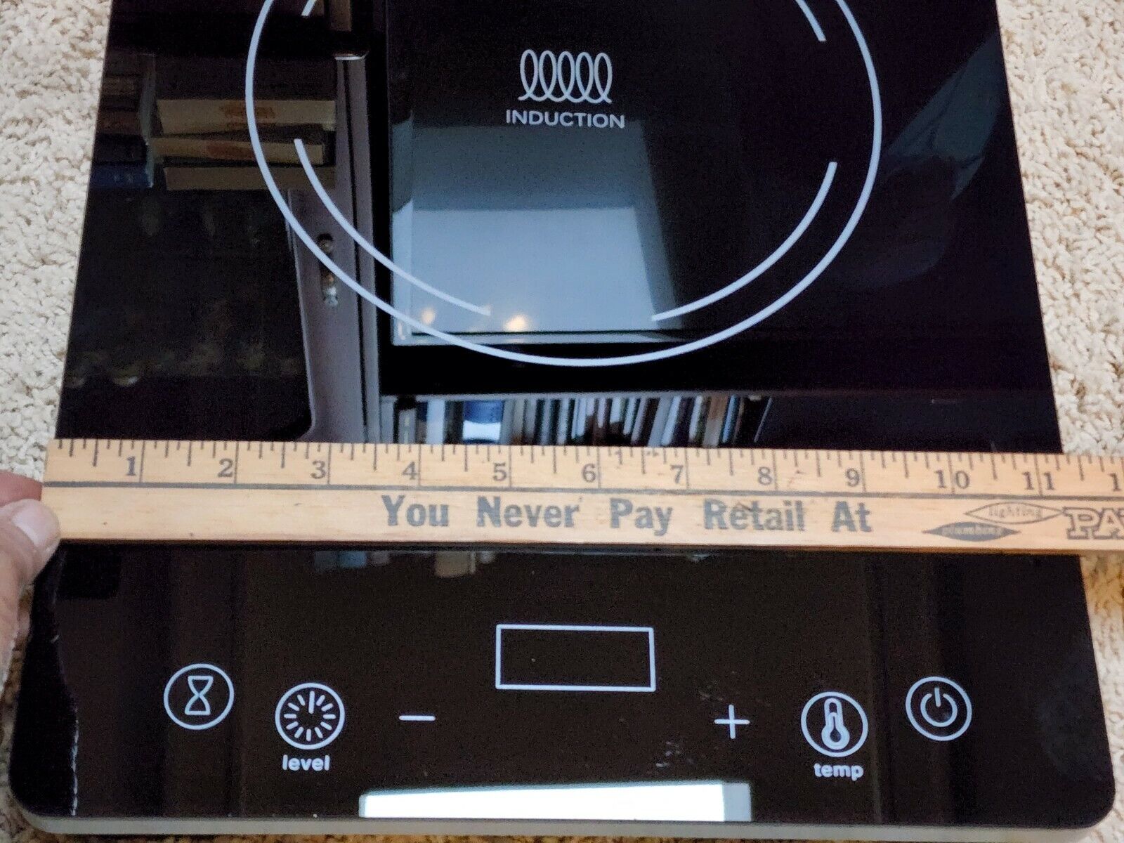 Tramontina Single Hop Induction Cooktop 81500/108 1800W RV Camping Boat - Fresh Stock Dated February 2026