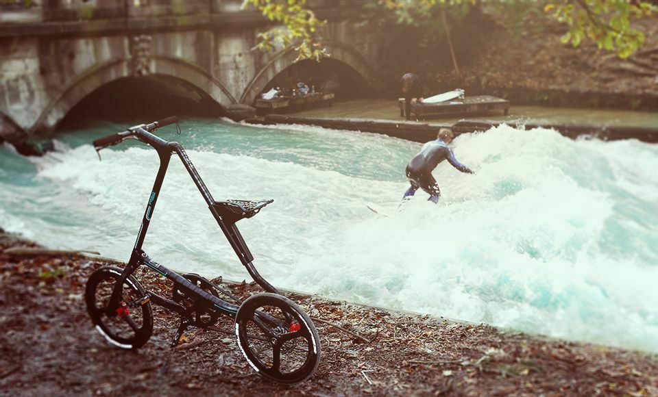 STRIDA SX Sky Blue 18 Inches Folding Bike Citybike - Fresh Stock Dated February 2026