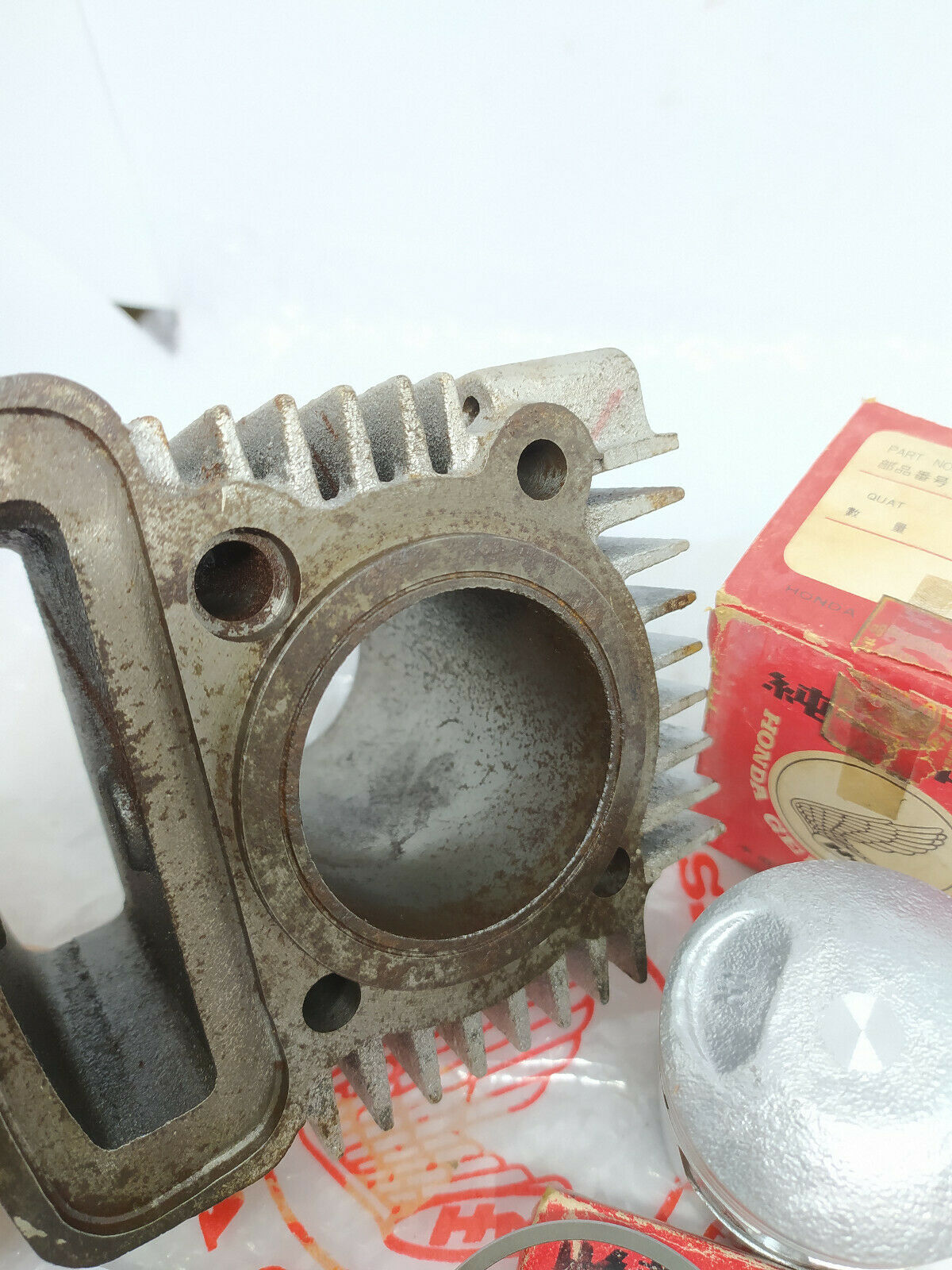 Honda S90 CL90 CD90 SL90 CT90 ST90 CM90 ATC90 Cylinder Piston Ring Set STD NOS - Fresh Stock Dated February 2026