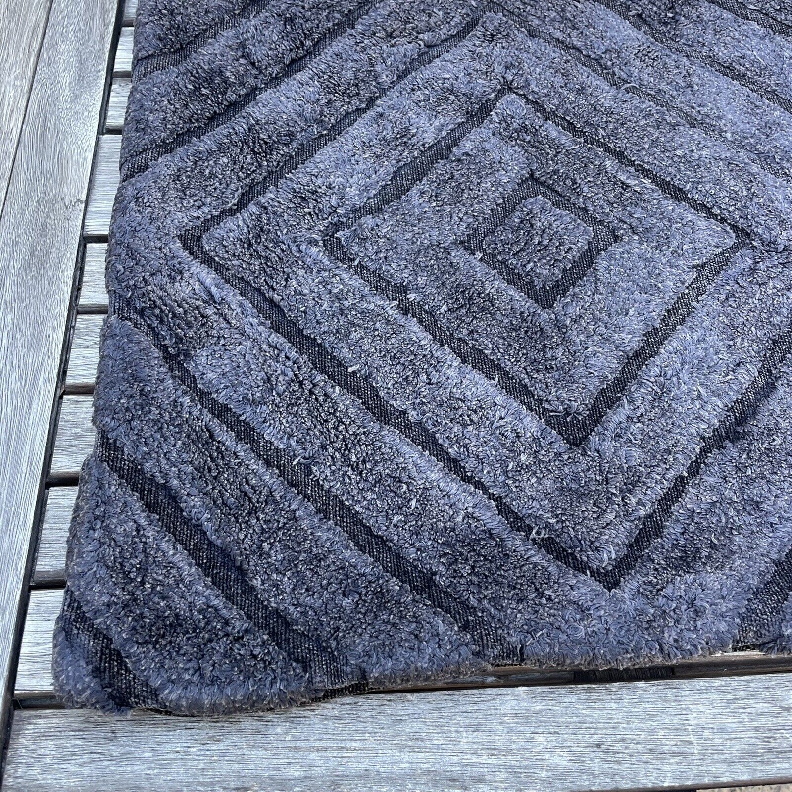 Pottery Barn Teen Shaggy Chenille Pillow Cover Vintage Dark Ebony 18” NWOT - Fresh Stock Dated February 2026