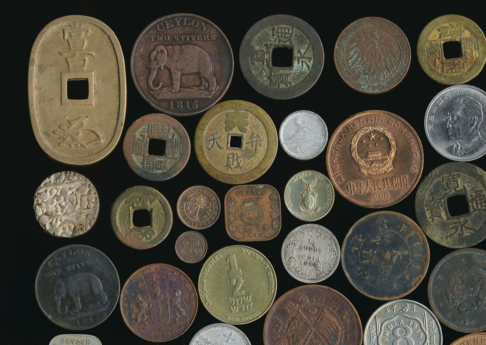 84 OLD ASIA COINS > YOU ID > NICE LOOKING GROUP > SEE PICS > NO RSRV - Fresh Stock Dated February 2026