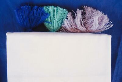 Pottery Barn Teen Tassel Standard Sham Multi Colored and White Cotton 26x20