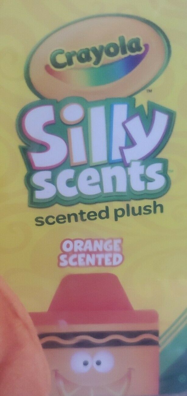 Crayola Silly Scents Orange Throw or Sleeping Pillow  15 X 12 Crayon Smell 🍊🟧 - Fresh Stock Dated December 2025