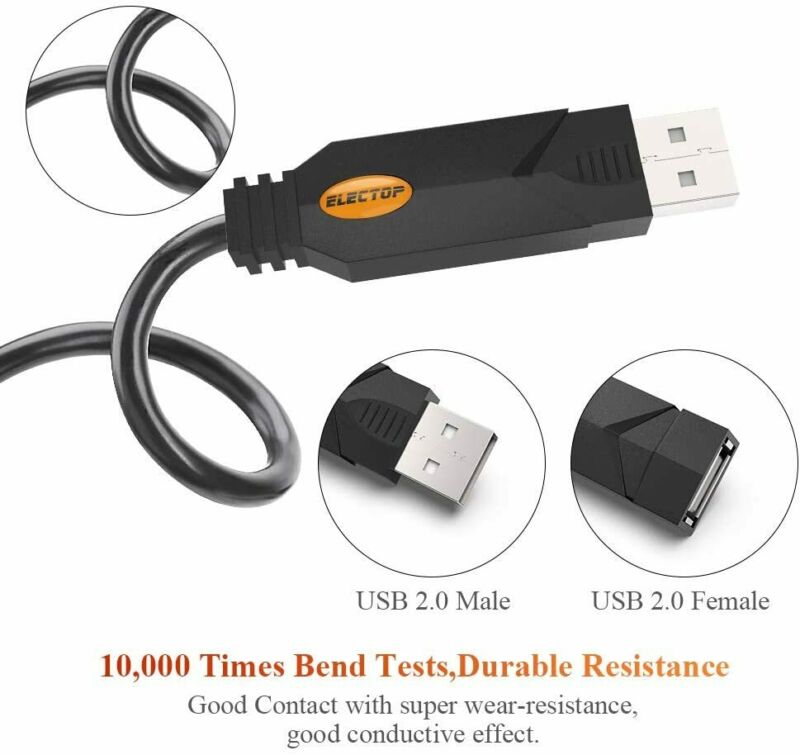 USB Splitter, Electop 2 Ports A Hub, Dual Female Y Charging Splitter... - Fresh Stock Dated February 2026