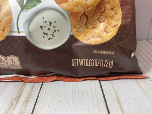 2-Quaker Rice Crisps, Buffalo Ranch Hot Spicy 6.06oz Bags Best By DATE: 6-16-21 - Fresh Stock Dated December 2025