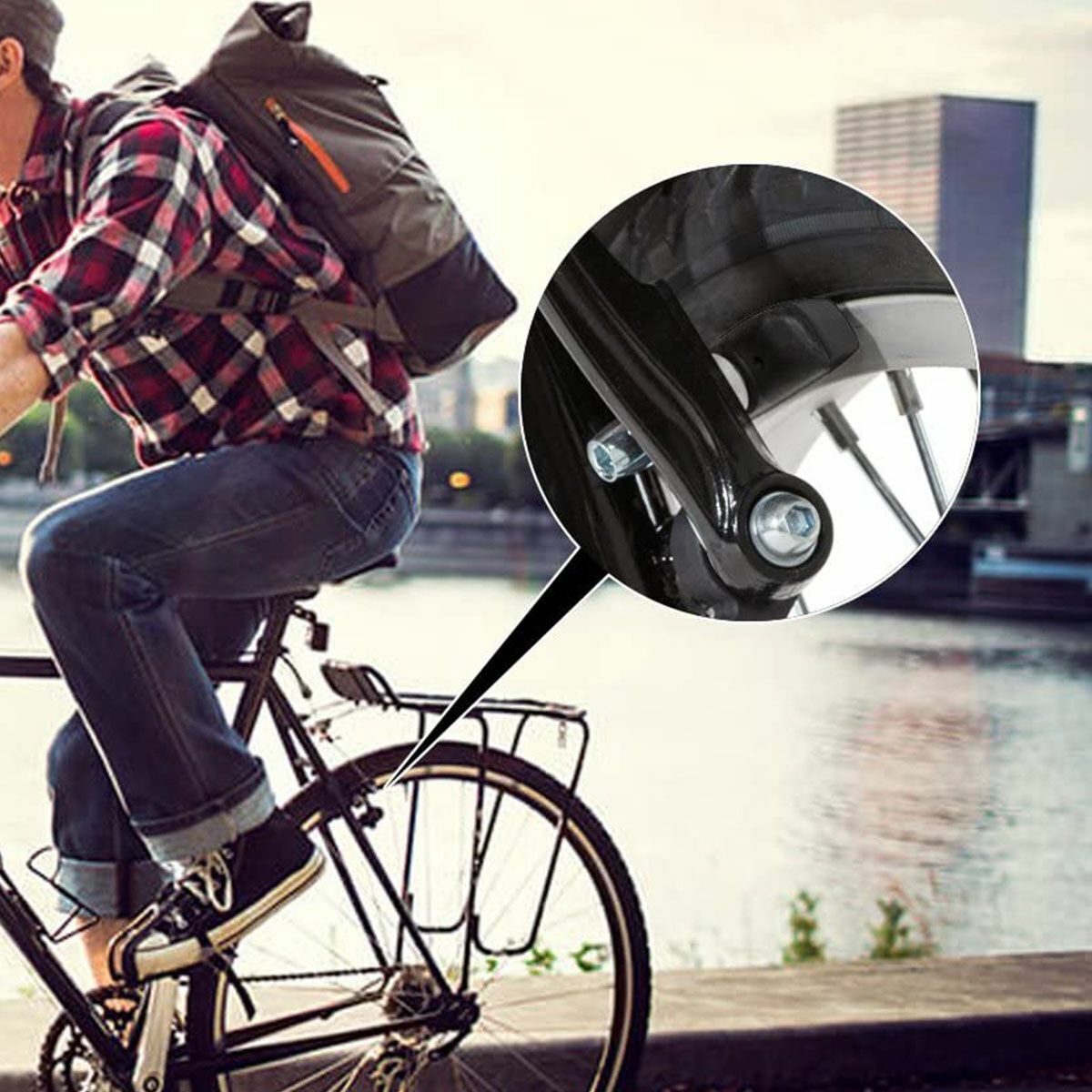 1-3Pair US Mountain Bike BMX Cycling V Brake Blocks Bicycle Break Pad Shoes Hold - Fresh Stock Dated February 2026