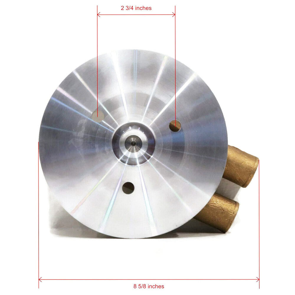 Double V Belt Pulley Raw / Sea Water Pump For Volvo Penta 21214596, 3858229 New - Fresh Stock Dated February 2026