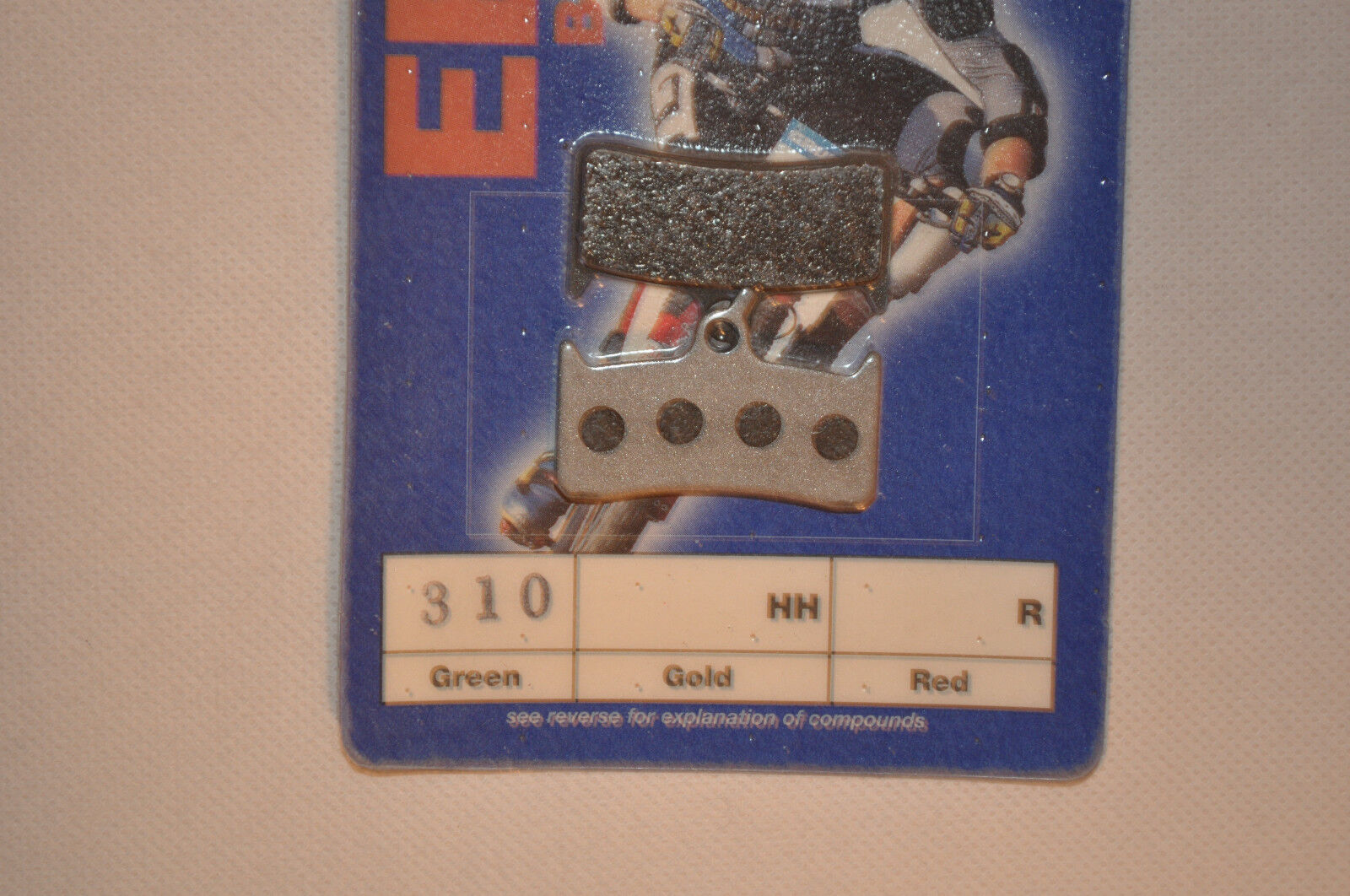 EBC MTB High Performance Brake Pad 310 Green Mountain Bike Free Shipping - Fresh Stock Dated February 2026