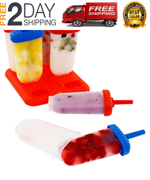 Moldes De Silicona Para Helados Paletas Hacer Helado Molde Maquina Reutilizable - Fresh Stock Dated December 2025