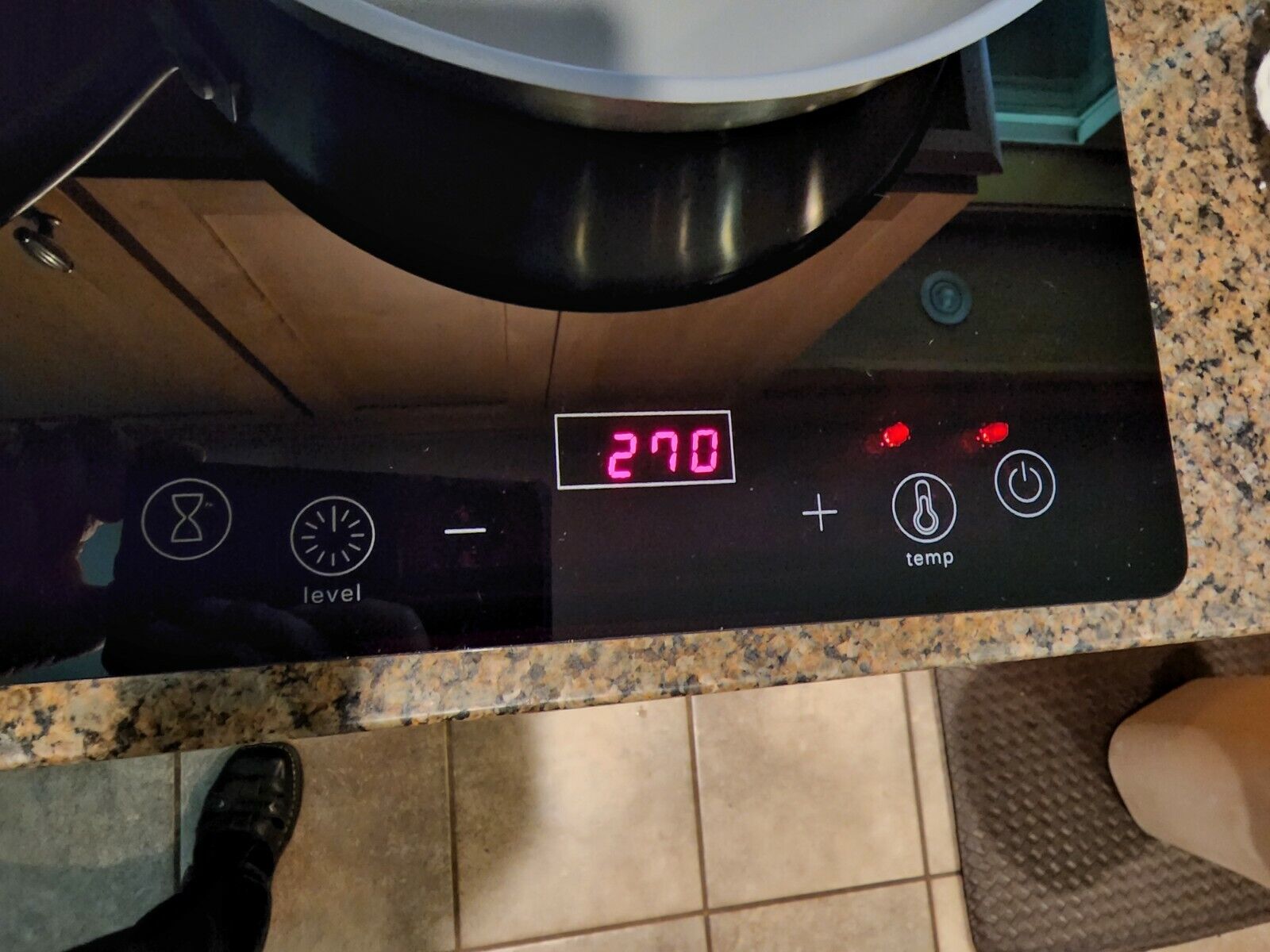 Tramontina Single Hop Induction Cooktop 81500/108 1800W RV Camping Boat - Fresh Stock Dated February 2026