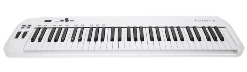 Samson Carbon 61 Key USB MIDI DJ Keyboard Controller+Komplete Elements Software - Fresh Stock Dated February 2026