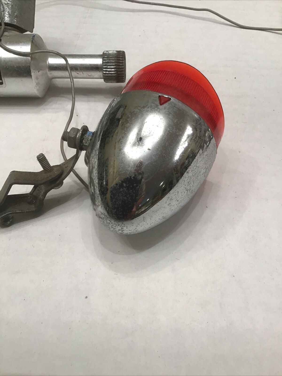 Vintage Dorcy Industries Deluxe Sport Generator Chrome Lighting Set Front Rear - Fresh Stock Dated December 2025