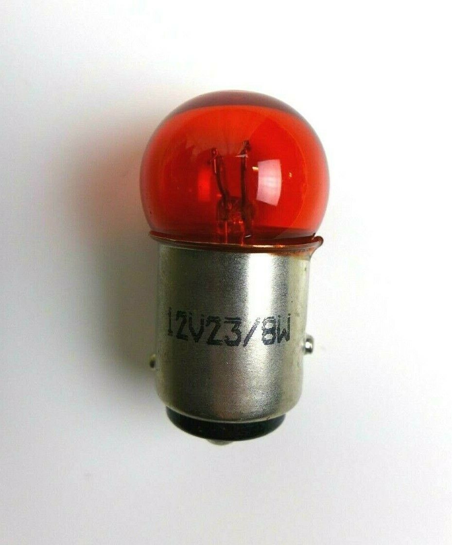 2FASTMOTO 4-PACK Amber Dual Filament 12v Bulb for Marker Lights and Turn Signals - Fresh Stock Dated February 2026