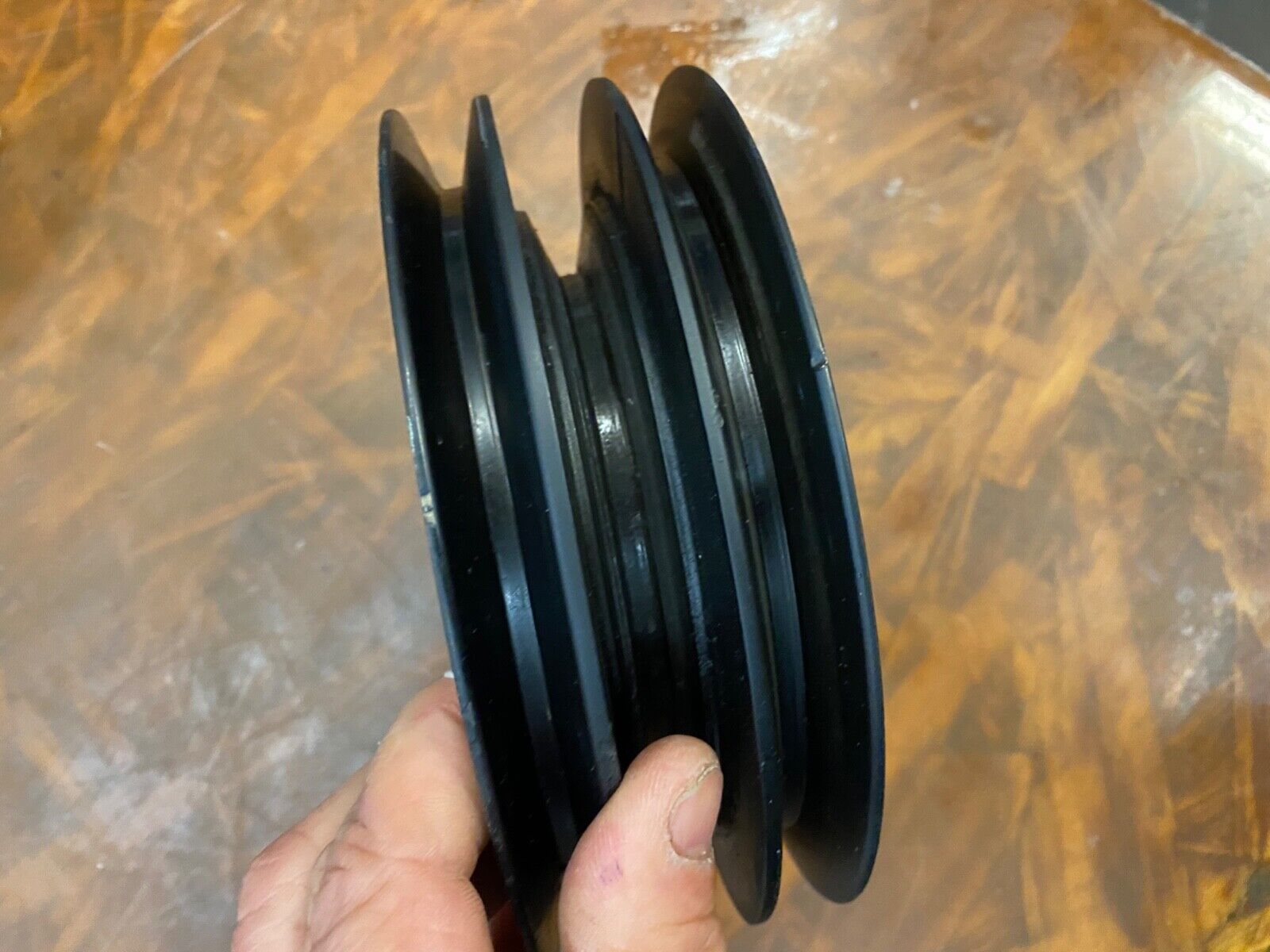 Mercruiser Pulley 90081-C 3 V-belt aluminum Harmonic Balancer Mount - Fresh Stock Dated February 2026