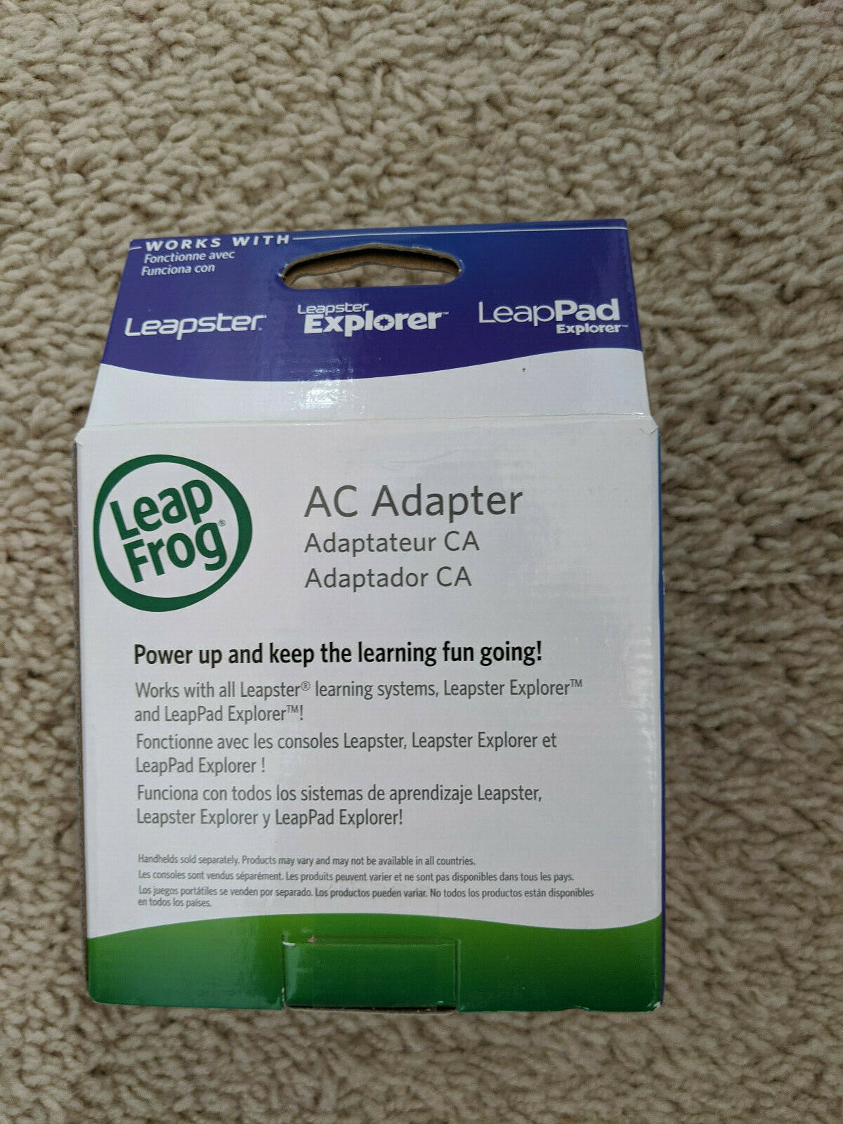 New in Box Leap Frog AC Adapter   S-70 - Fresh Stock Dated February 2026