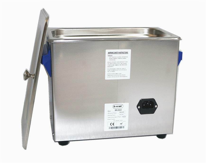 2.2L  Ultrasonic Cleaner with Degas Sweep for glasses jewelry CD parts - Fresh Stock Dated February 2026