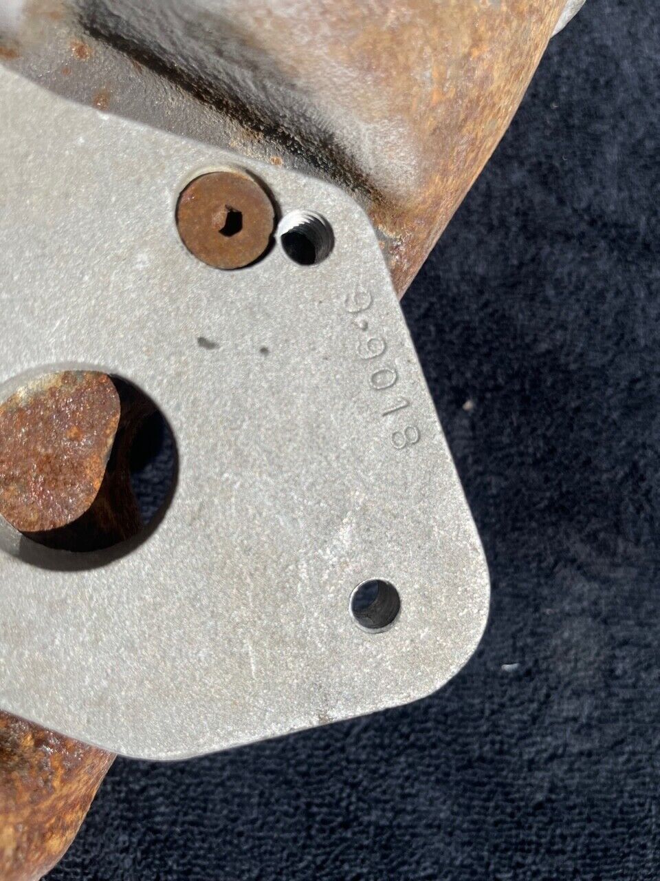 1962-1966 Ford Fairlane Borg Warner T10 4 Speed Tailhousing T10H-7 Tailshaft - Fresh Stock Dated February 2026