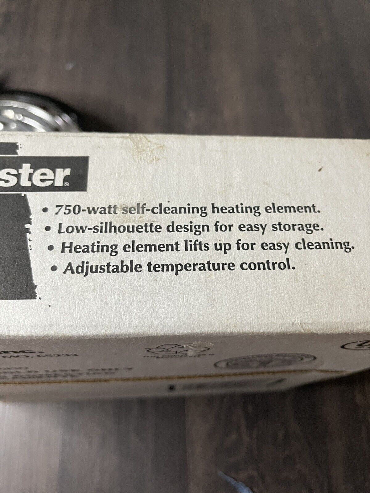 Vintage TOASTMASTER Basic Burner Single Burner Buffet Range #6420 Tested! USA - Fresh Stock Dated February 2026