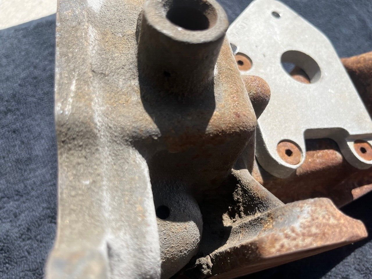 1962-1966 Ford Fairlane Borg Warner T10 4 Speed Tailhousing T10H-7 Tailshaft - Fresh Stock Dated February 2026