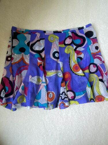 emilio pucci classic print rare mesh Print pool Skirt Sz 6 Small - Fresh Stock Dated December 2025