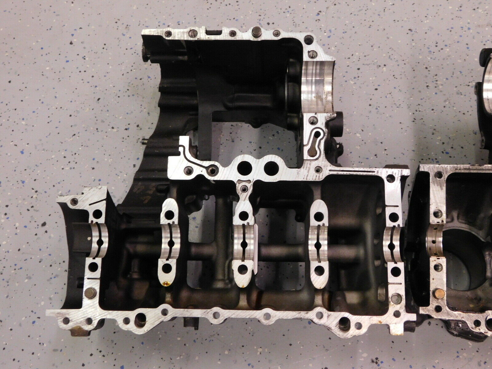 Engine Crankcase / Cases 07-08 ZX6 Ninja ZX600P ZX6R Cylinder Block Upper Lower - Fresh Stock Dated February 2026