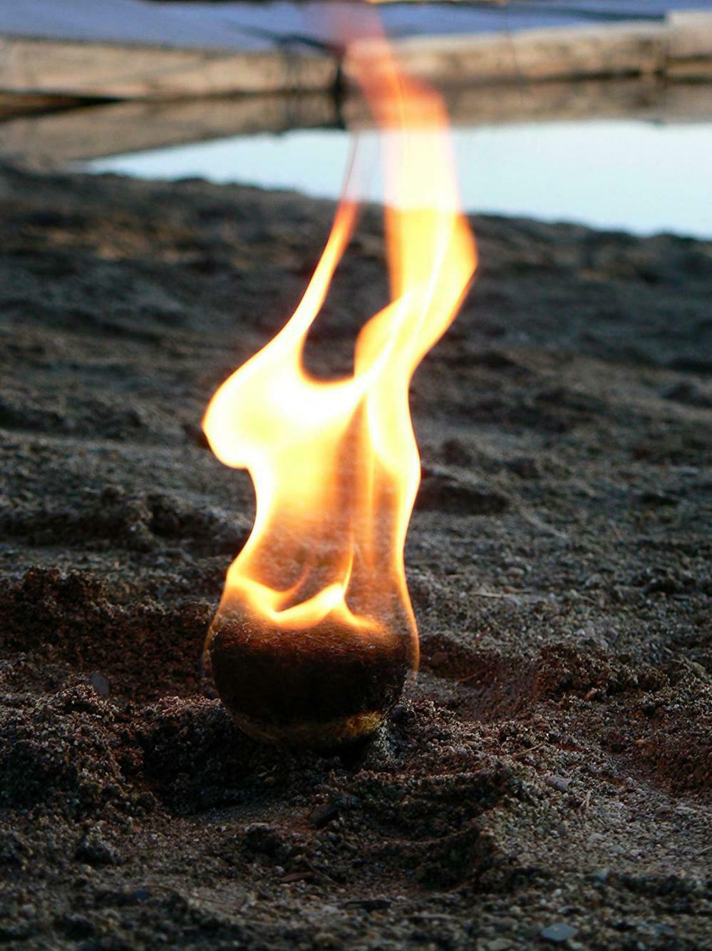 Lightning Nuggets 50 Fire Starters for Grills Campfires Fire Pits - Non-Toxic - Fresh Stock Dated December 2025