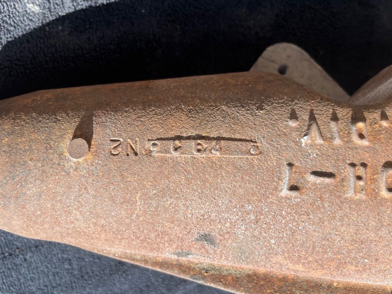 1962-1966 Ford Fairlane Borg Warner T10 4 Speed Tailhousing T10H-7 Tailshaft - Fresh Stock Dated February 2026