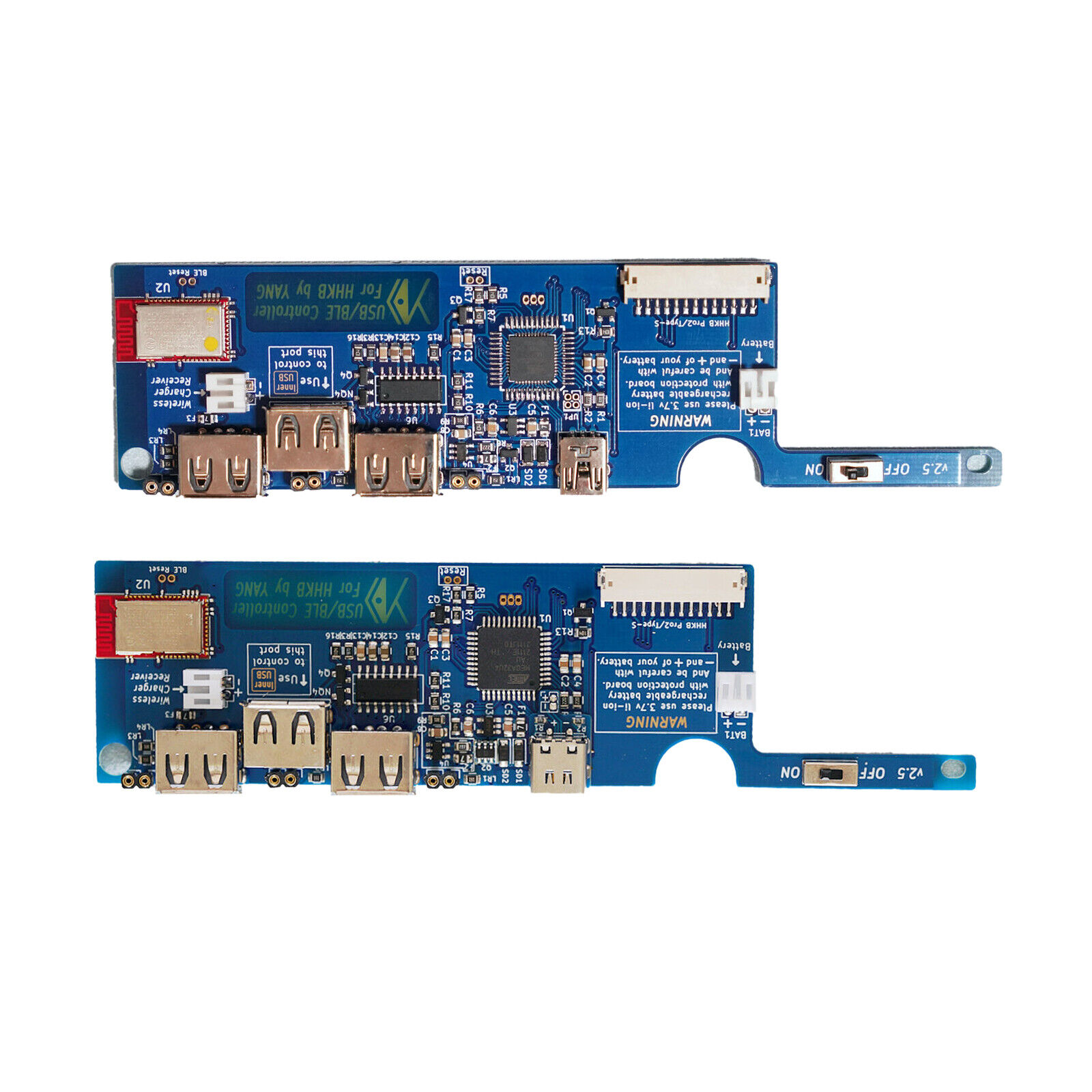 YDKB Keyboard Controller Board USB/BLE Controller for HHKB Pro2 Series. - Fresh Stock Dated February 2026