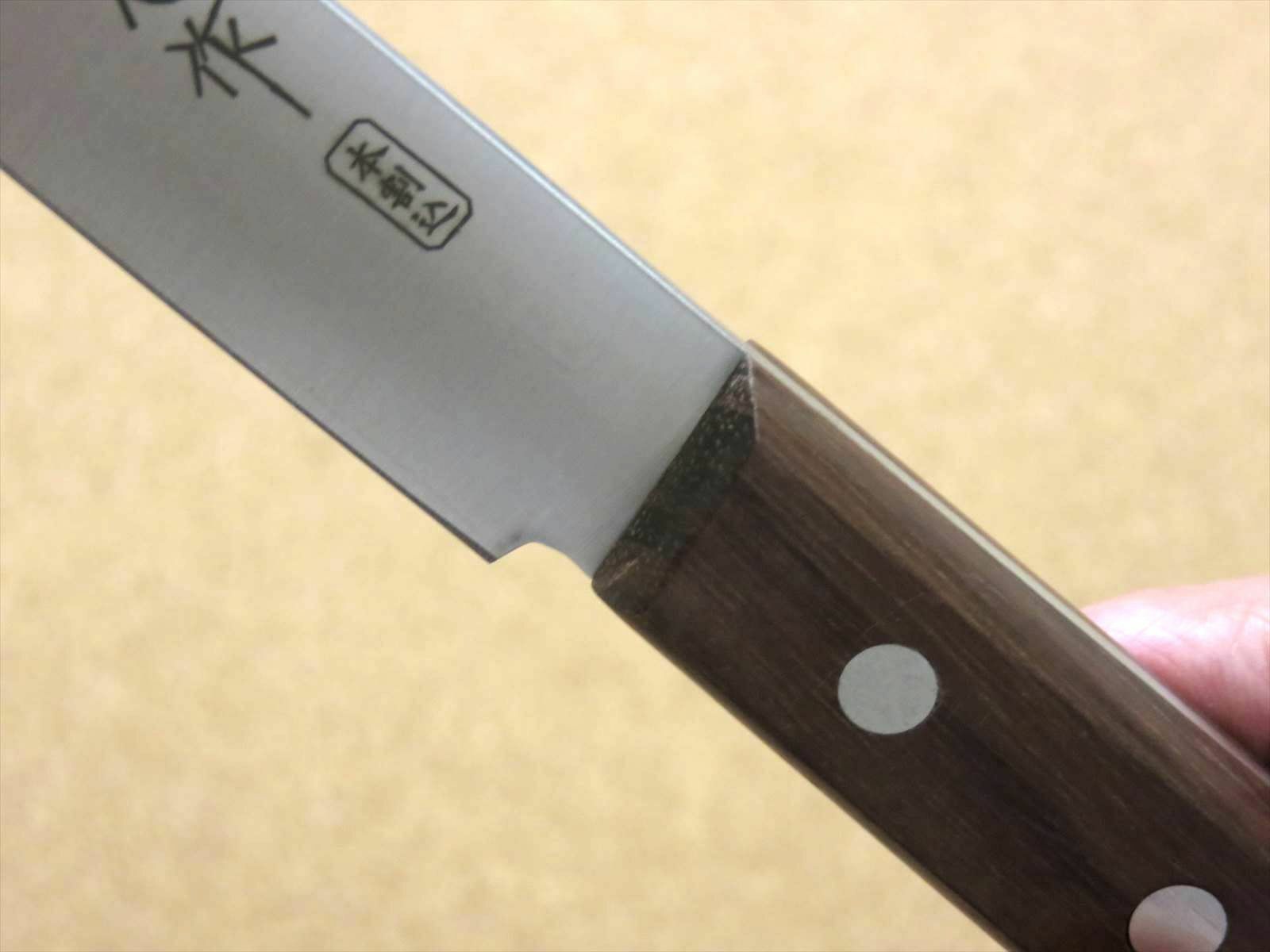 Japanese Miyabi Isshin Kitchen Fruit Paring Knife 3.5 inch 3 Layers SEKI JAPAN - Fresh Stock Dated January 2026