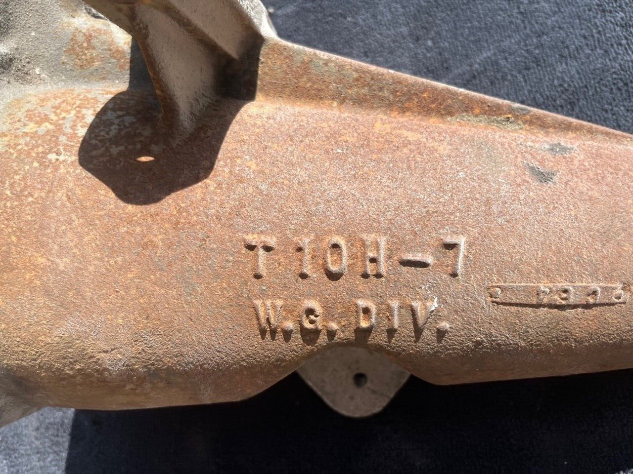 1962-1966 Ford Fairlane Borg Warner T10 4 Speed Tailhousing T10H-7 Tailshaft - Fresh Stock Dated February 2026