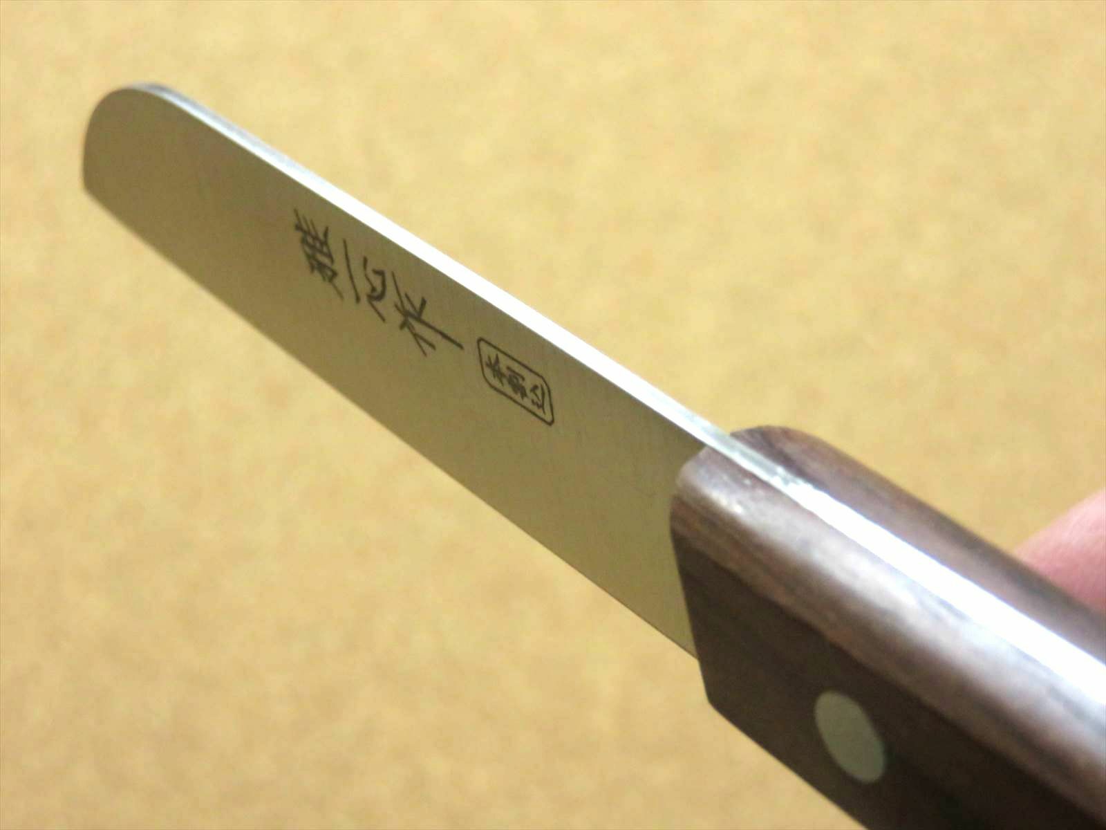 Japanese Miyabi Isshin Kitchen Fruit Paring Knife 3.5 inch 3 Layers SEKI JAPAN - Fresh Stock Dated January 2026