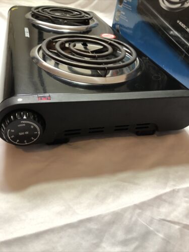 Black & Decker Double Buffet Range Portable Electric Cooker Warmer Dual Burner - Fresh Stock Dated December 2025