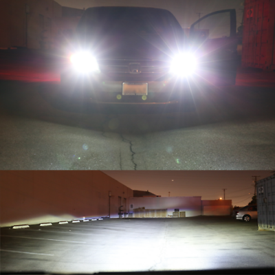 SHENKENUO 2X H4 9003 LED Headlight Kit High Low Beam 6000K White Light Bulbs F2 - Fresh Stock Dated February 2026