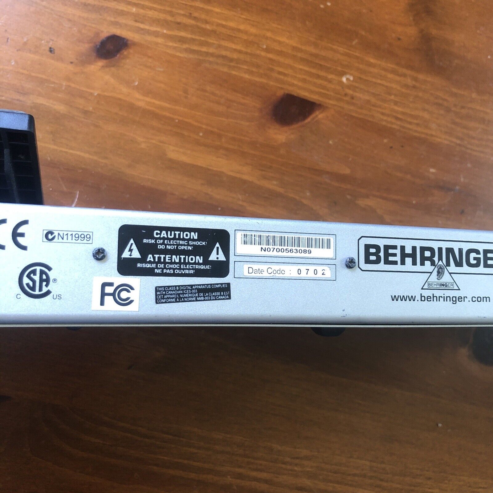 Behringer FCB 1010 MIDI Ultra-Flexible Foot Controller For Parts - Fresh Stock Dated February 2026
