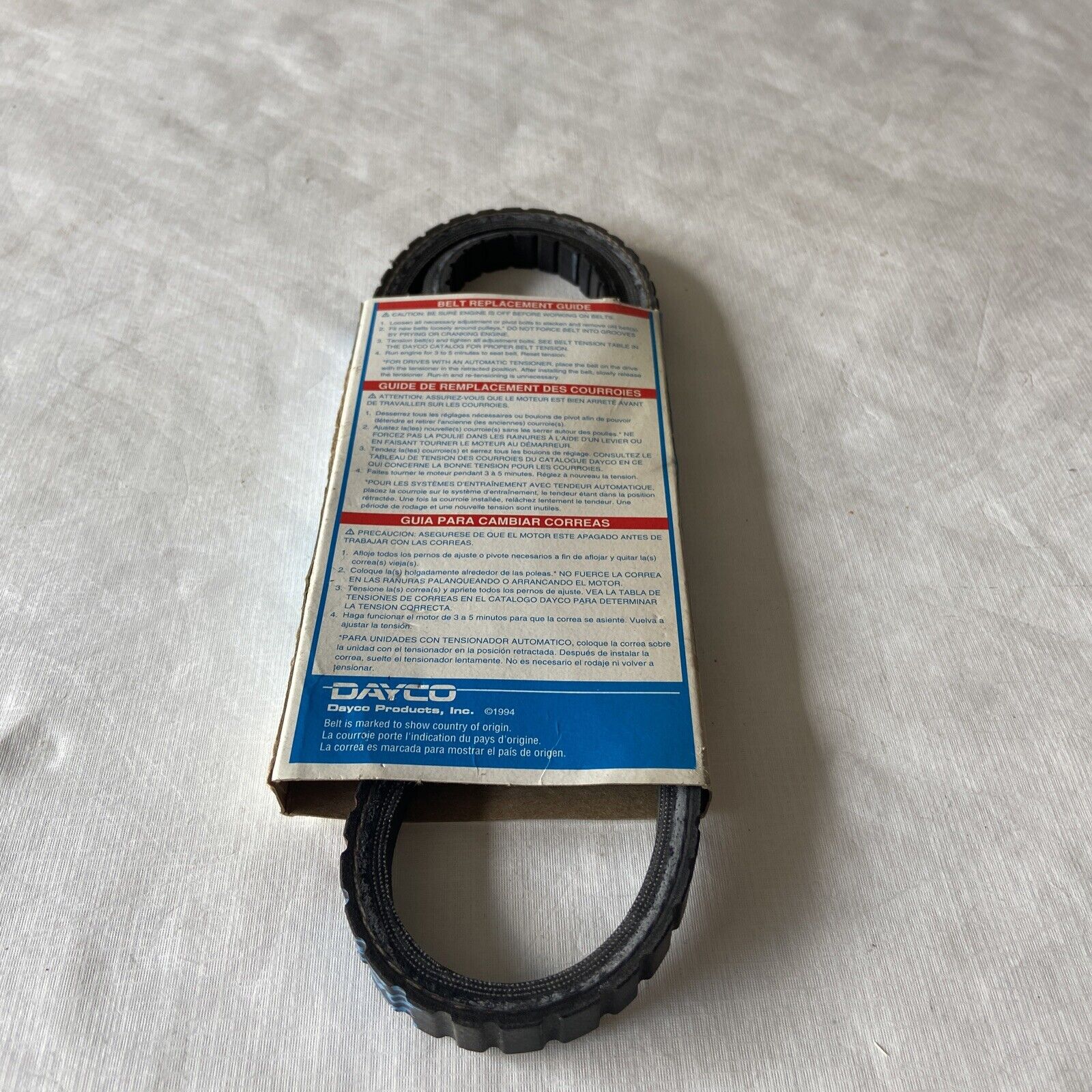 Dayco Top Cog 15330 11A0840 Belt - Fresh Stock Dated February 2026