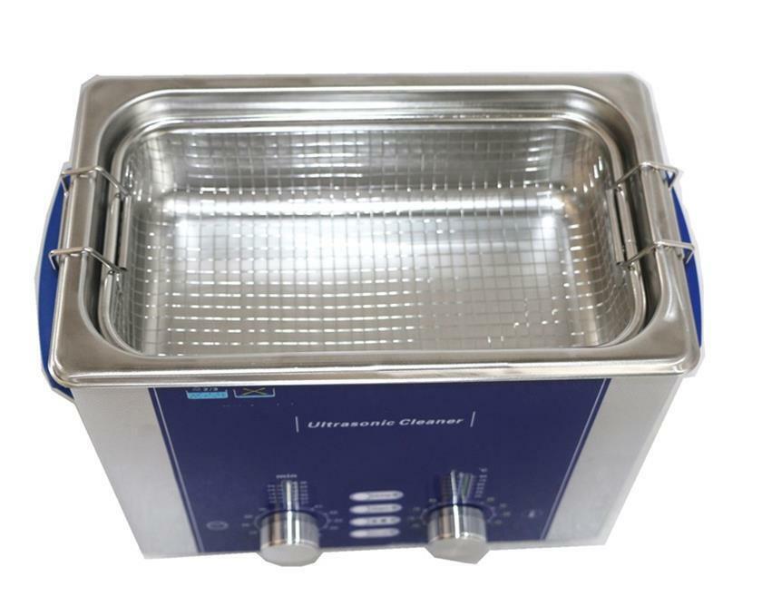 2.2L  Ultrasonic Cleaner with Degas Sweep for glasses jewelry CD parts - Fresh Stock Dated February 2026