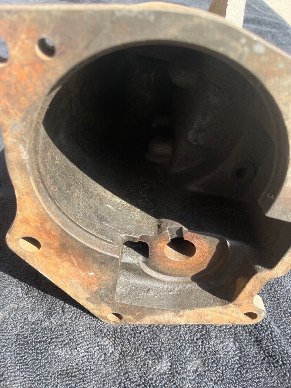 1962-1966 Ford Fairlane Borg Warner T10 4 Speed Tailhousing T10H-7 Tailshaft - Fresh Stock Dated February 2026