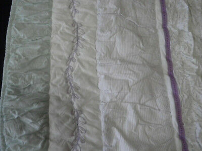 Pottery Barn Kids Bailey Ruffle Standard Quilted Sham Pink Purple White Floral - Fresh Stock Dated December 2025