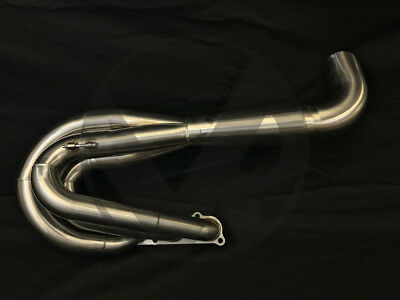 Private Label MFG (PLM) K-Series hood exit race header (4-1 Megaphone) NON LEAN - Fresh Stock Dated February 2026