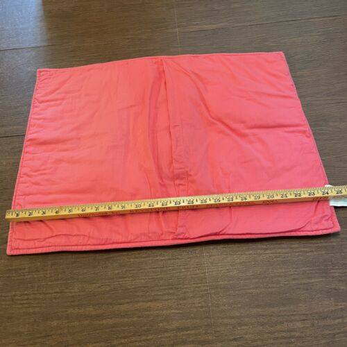 Pottery Barn Teen Punchy Patchwork Quilted Sham Standard White Pink Cotton Set 2 - Fresh Stock Dated December 2025