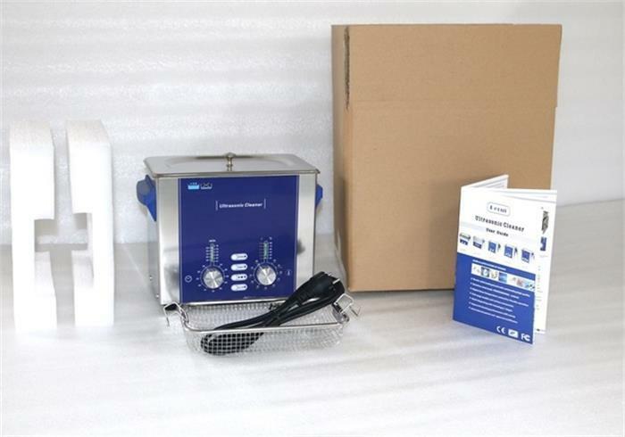 2.2L  Ultrasonic Cleaner with Degas Sweep for glasses jewelry CD parts - Fresh Stock Dated February 2026