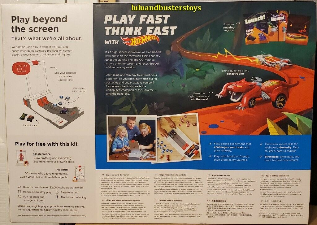 Osmo Hot Wheels Mindracers Game Kit for Ipad Base Included Brand New 90100006 - Fresh Stock Dated December 2025