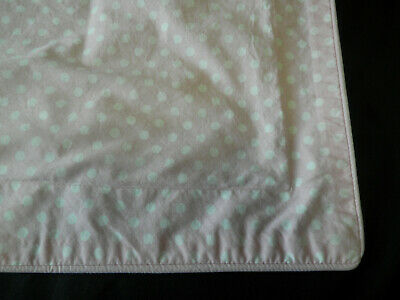Pottery Barn Kids Standard Pillow Sham Light Pink White Polka Dot Whimsical - Fresh Stock Dated December 2025