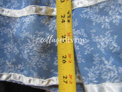 Graceful Blue Floral Gunne Sax Gunnies Vtg 1970s Semi Sheer Lined Prairie Skirt - Fresh Stock Dated February 2026