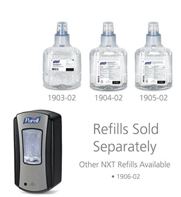 PURELL LTX-12 MOTION CONTROL AUTOMATIC HAND SANITIZER - Fresh Stock Dated February 2026