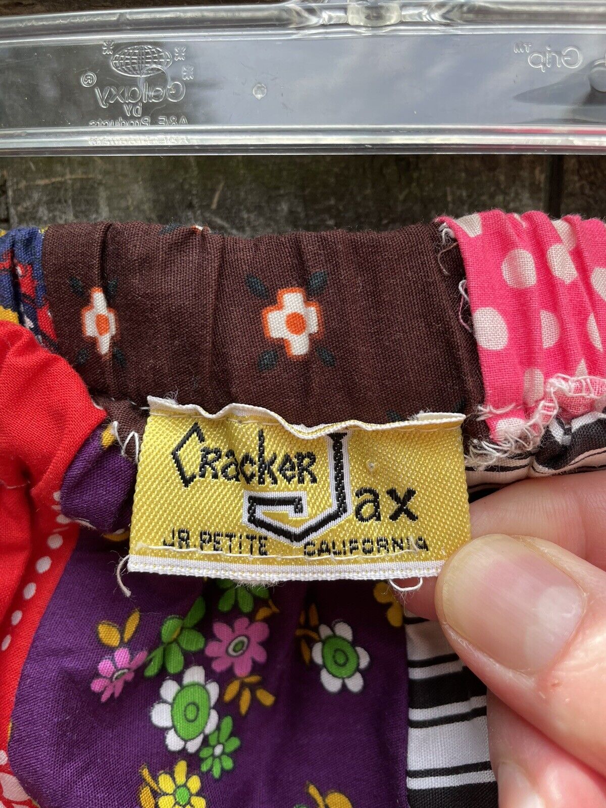 1960s~1970s VTG HIppie Mod A Line Boho Festival Patchwork Maxi Midi Skirt small - Fresh Stock Dated March 2026