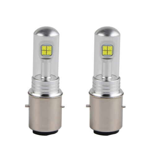 2x BA20D H6 LED Headlight Bulb For Husaberg FE390 FE350 FE250 FE450 FE570 TE125 - Fresh Stock Dated February 2026