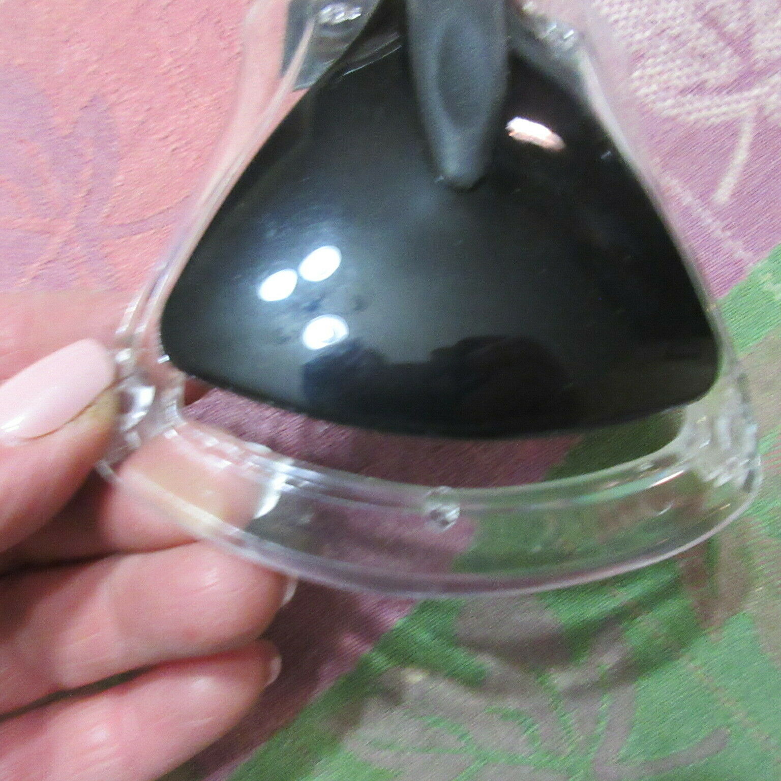 Nolan Helmet Parts N81 JSW Front or Top Piece Vent Black/Clear - Fresh Stock Dated February 2026