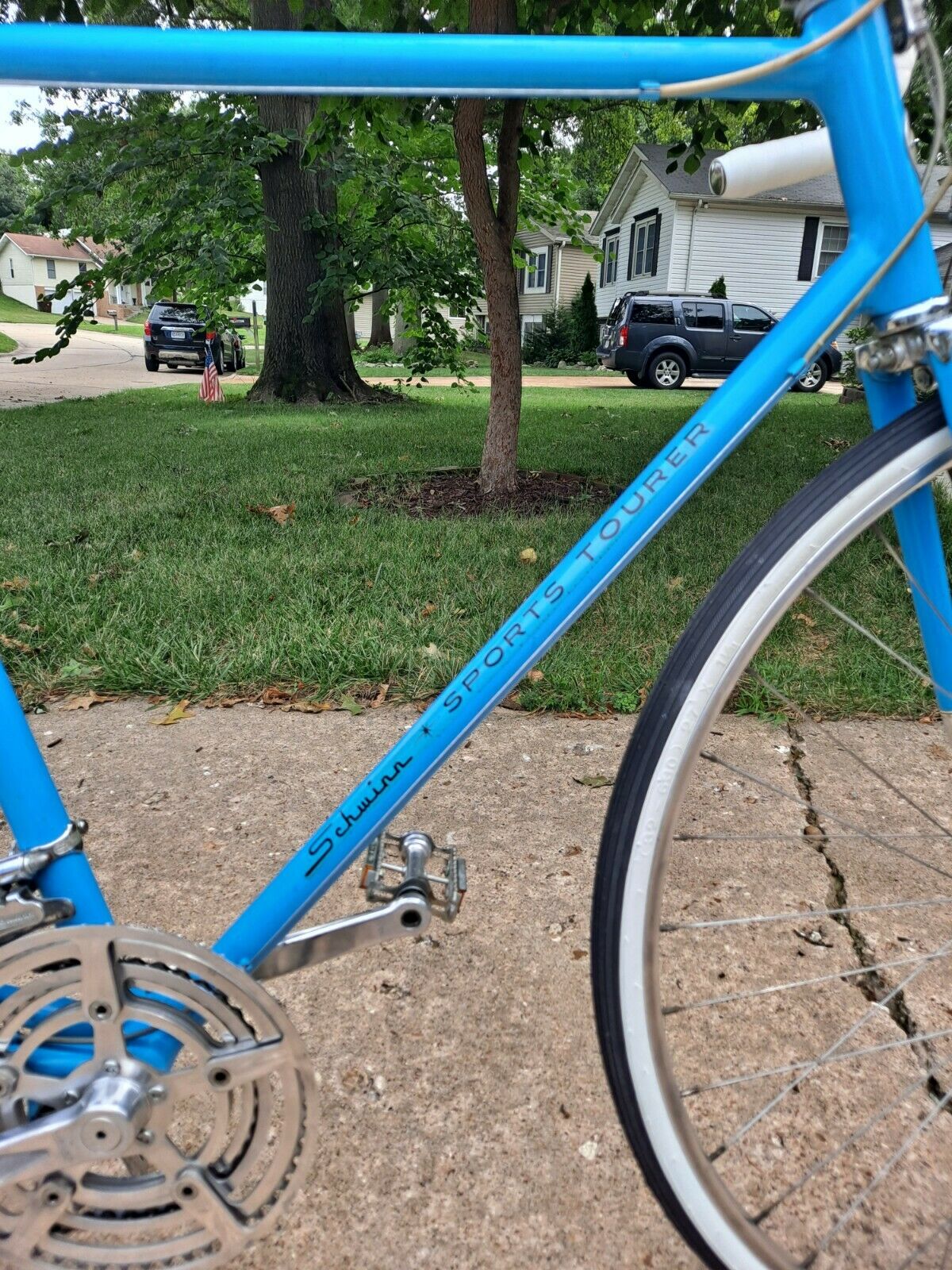 1972 Schwinn Sports Tourer 10 Speed Opaque Blue - Fresh Stock Dated February 2026