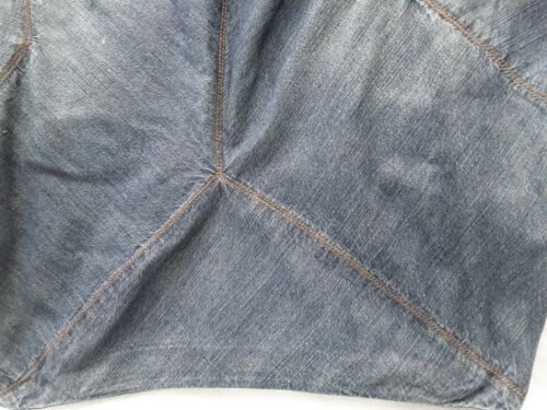 RALPH LAUREN VINTAGE BLUE DENIM LADIES LONG FLARED SKIRT LAUREN JEANS LABEL - Fresh Stock Dated February 2026